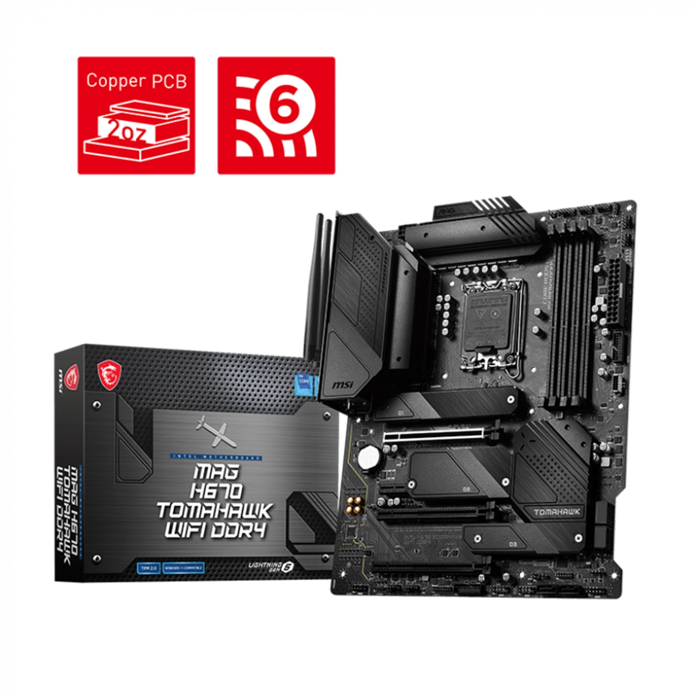 Купить Материнская плата MSI MAG H670 TOMAHAWK WIFI DDR4 - фото 7