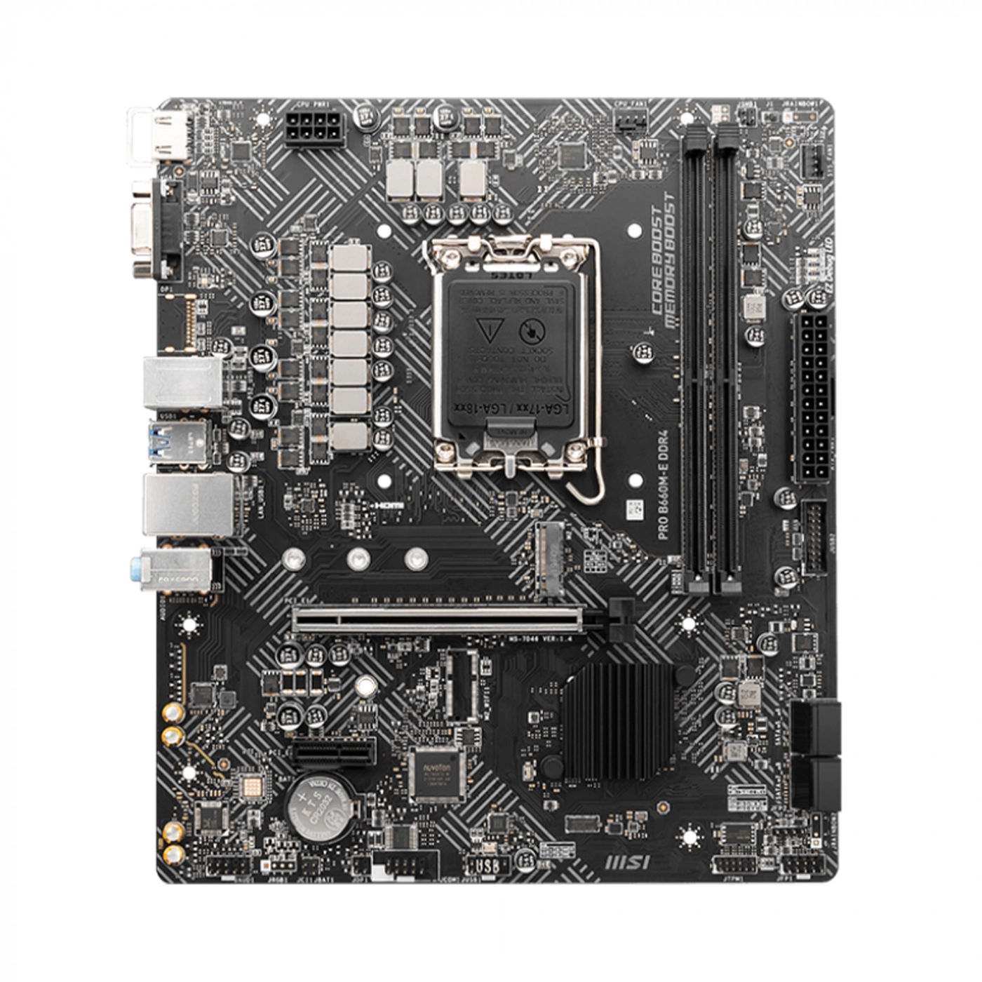 Купить Материнская плата MSI PRO B660M-E DDR4 - фото 1