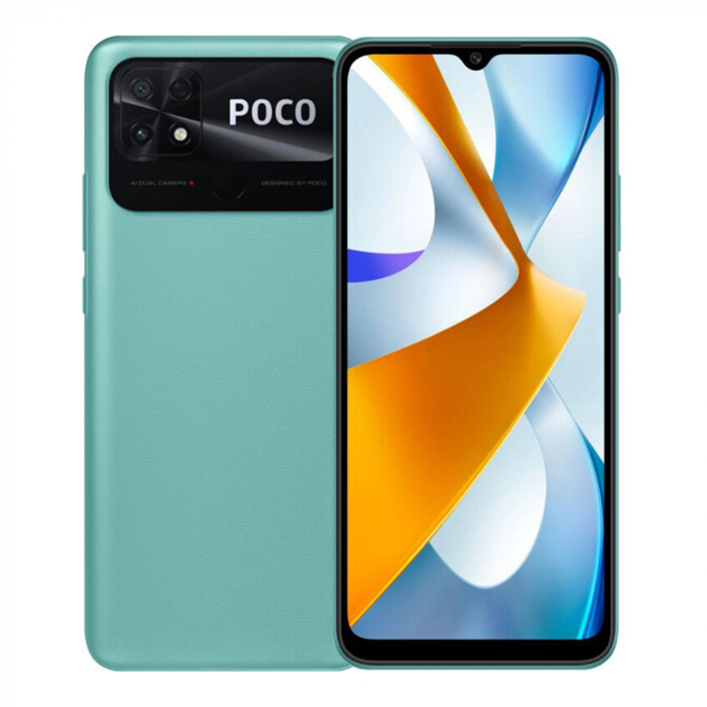Купить Смартфон Xiaomi Poco C40 3/32GB Coral Green - фото 1