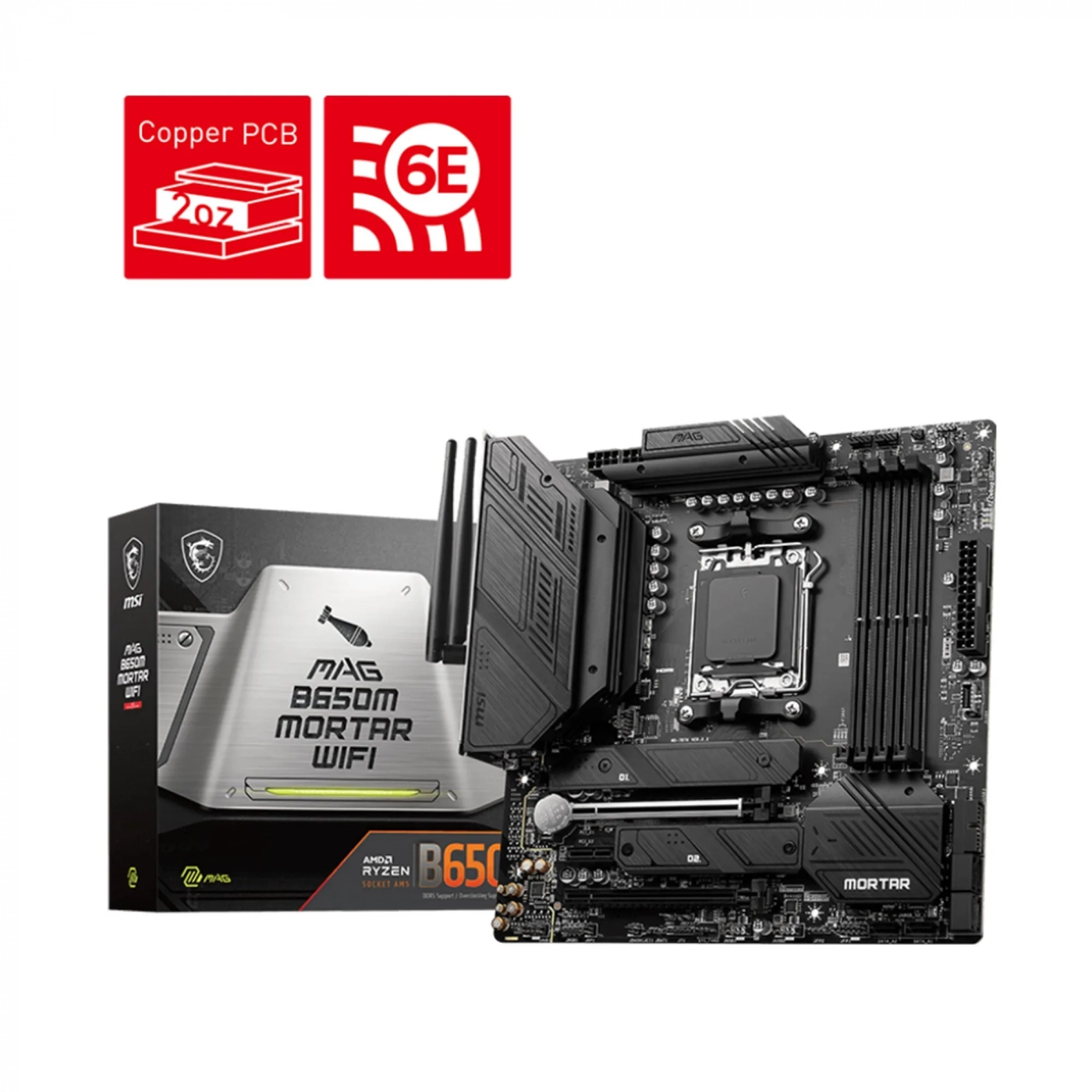 Купить Материнская плата MSI MAG B650M MORTAR WIFI - фото 5