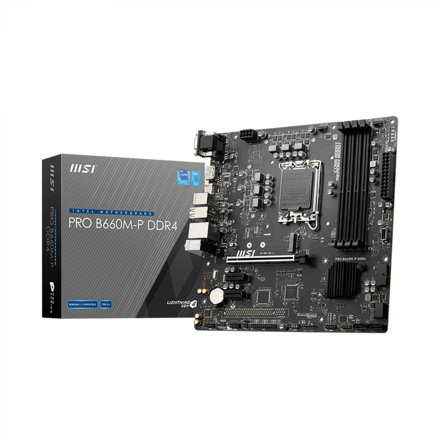 Купить Материнская плата MSI PRO B660M-P DDR4 - фото 5