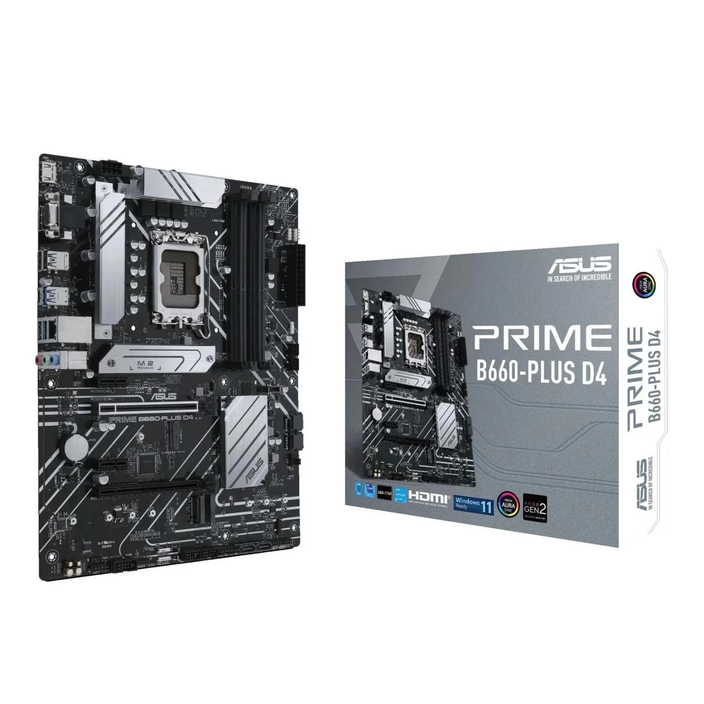 Купити Материнcкая плата ASUS PRIME B660-PLUS D4 - фото 1