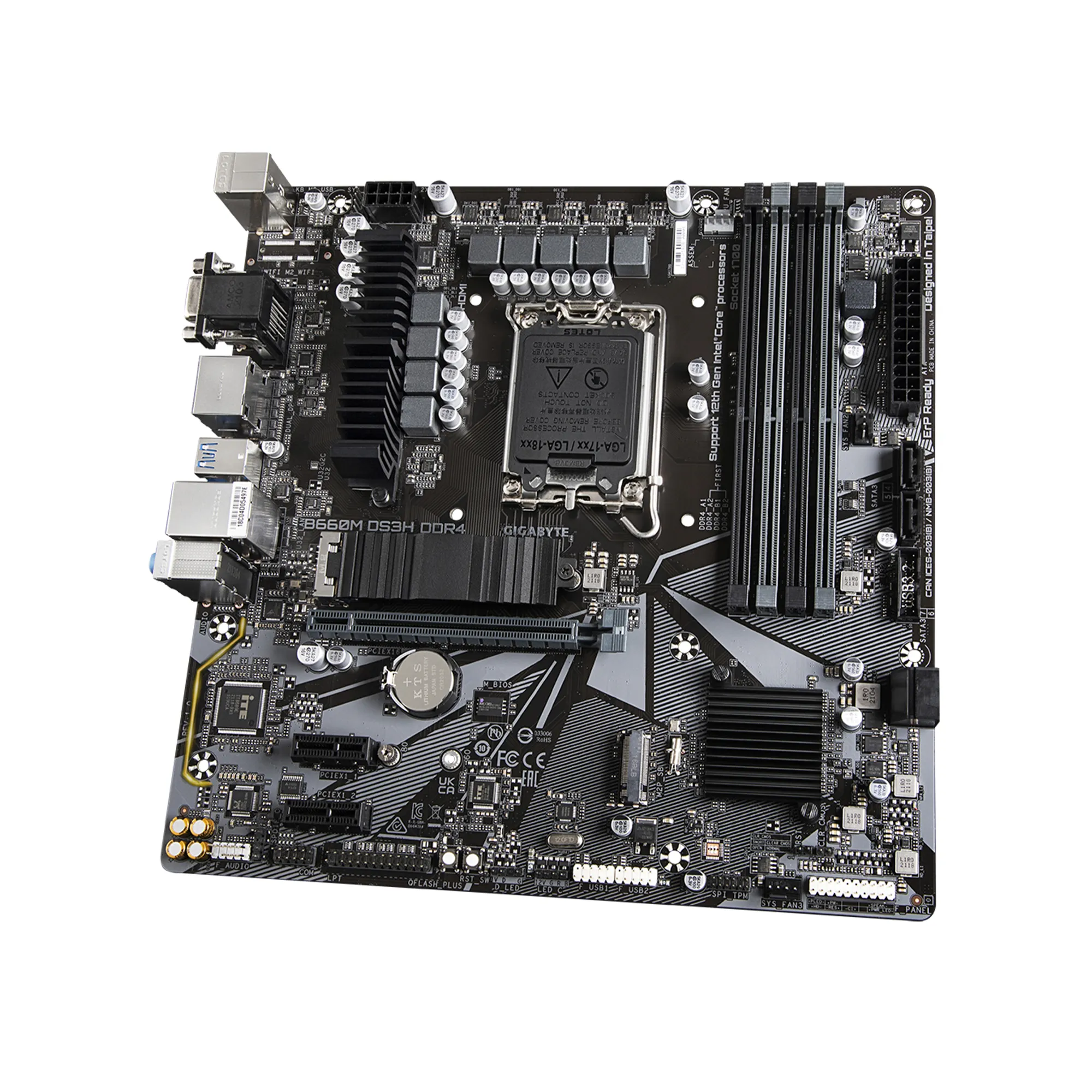 Купить Материнская плата GIGABYTE B660M DS3H DDR4 - фото 1