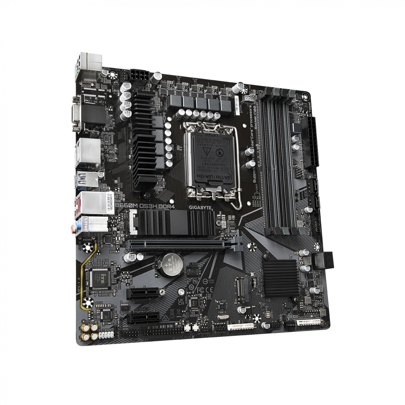 Купить Материнская плата GIGABYTE B660M DS3H DDR4 - фото 2