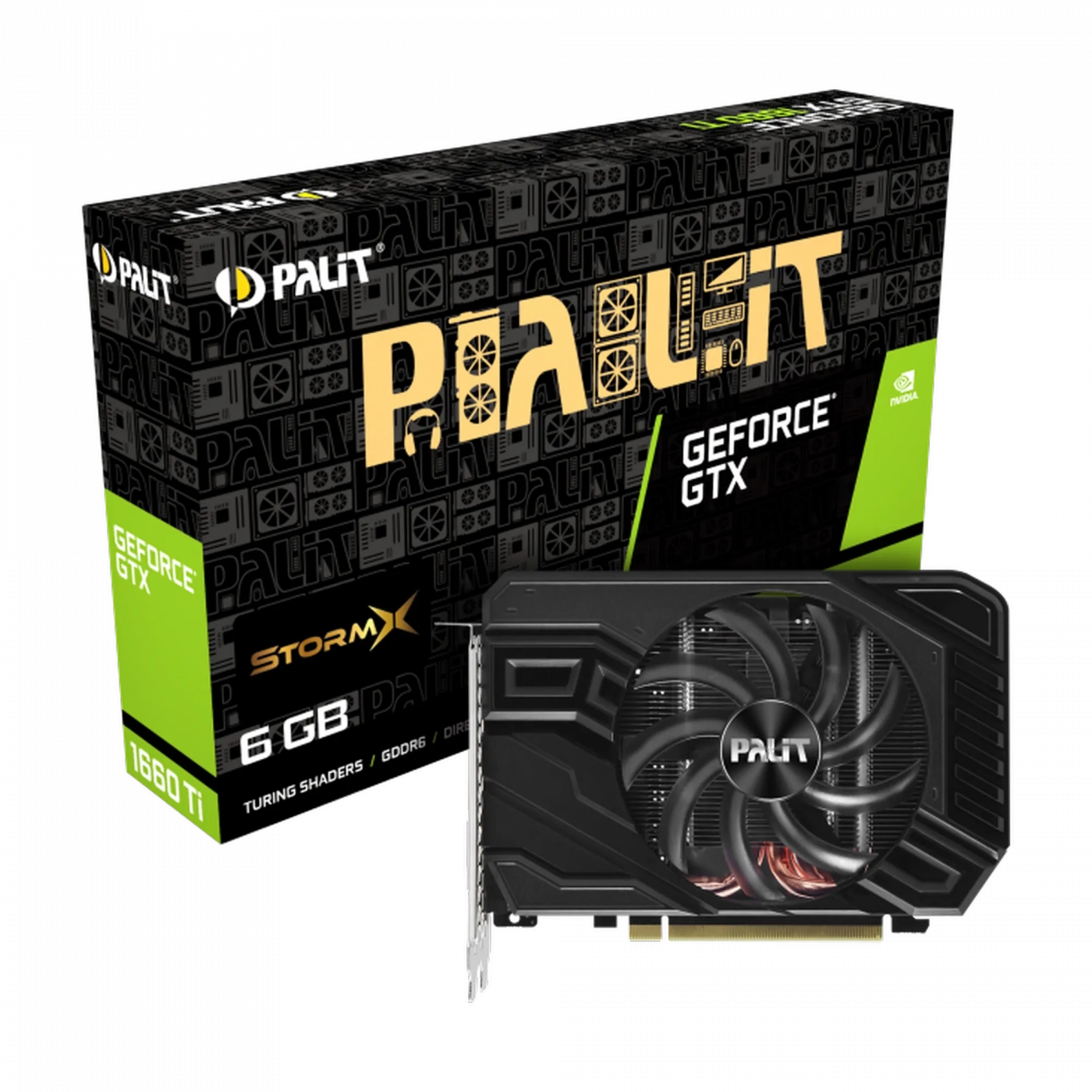 Купить Видеокарта Palit GeForce GTX 1660 Ti StormX - фото 9
