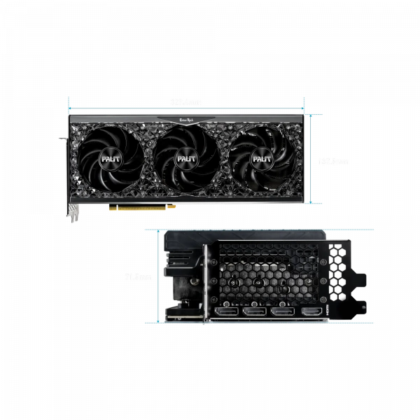 Купить Видеокарта Palit GeForce RTX 4080 GAMEROCK OMNIBLACK 16G - фото 8