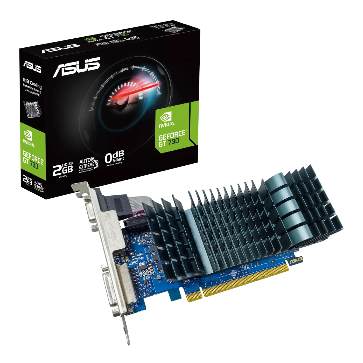 Купить Видеокарта ASUS GeForce GT 730 2GB DDR3 EVO - фото 4