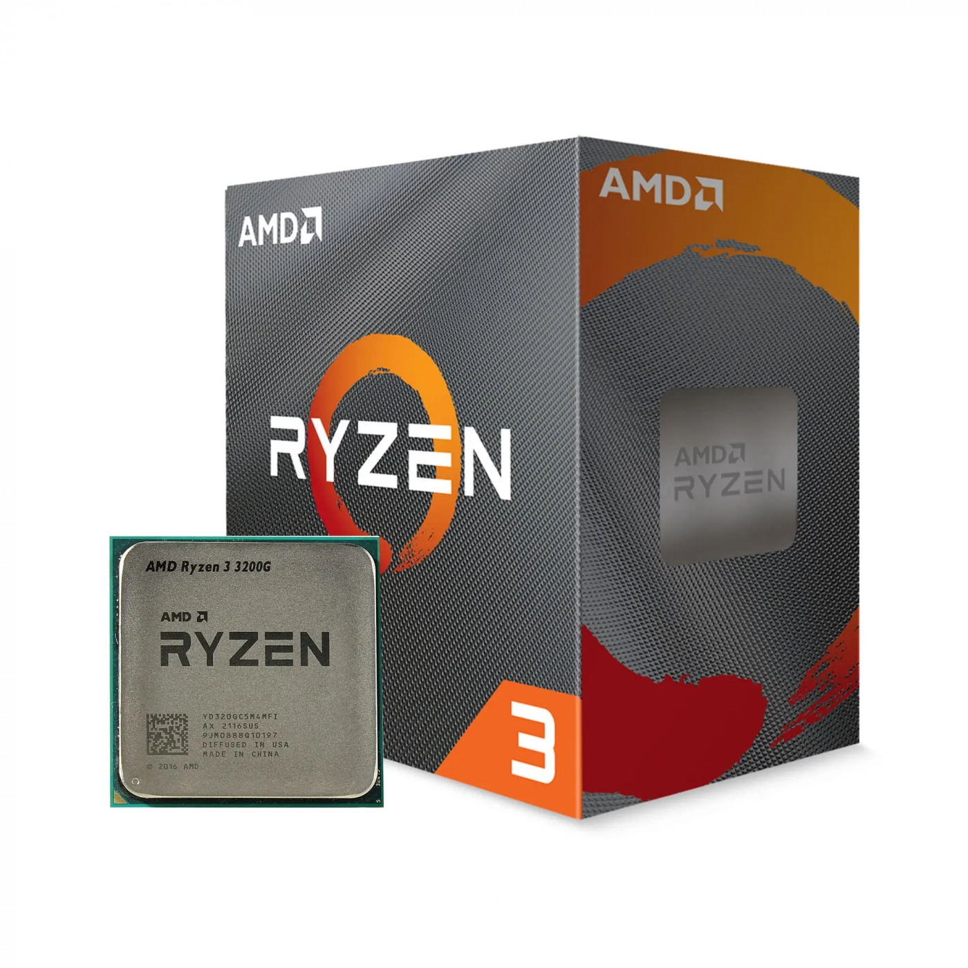 Купить Процессор AMD Ryzen 3 3200G (4C/4T, 4.0GHz 6MB 65W AM4) BOX - фото 1