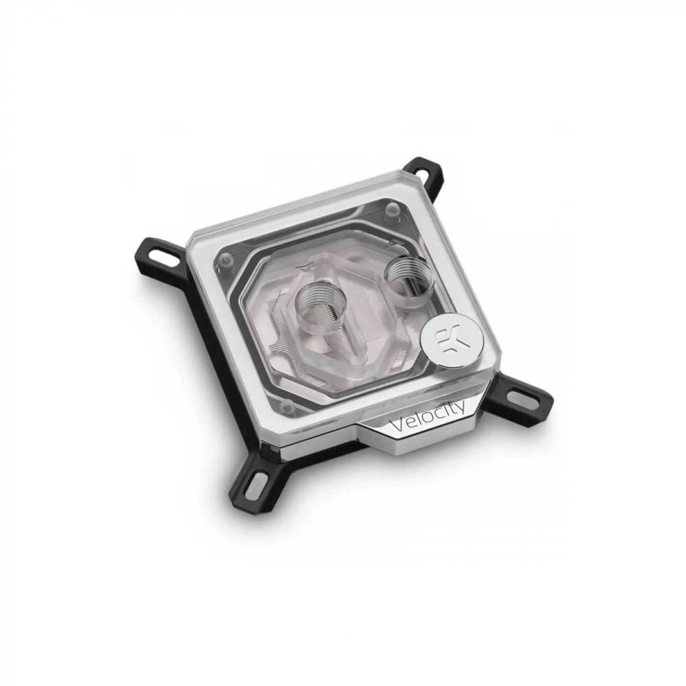 Купить Водоблок EKWB EK-Quantum Velocity D-RGB - Nickel + Plexi - фото 1
