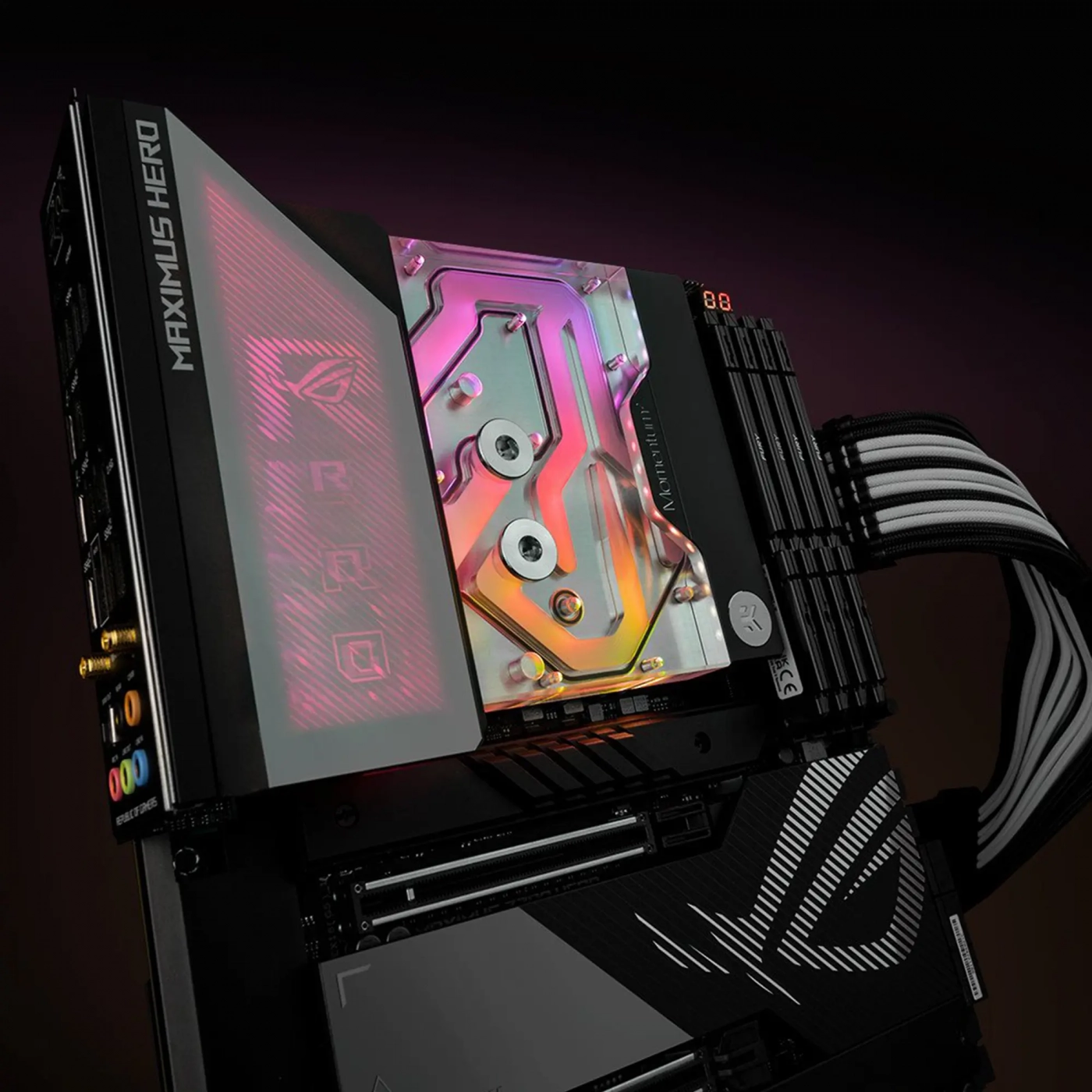 Купить Водоблок EKWB EK-Quantum Momentum² ROG Maximus Z790 Hero D-RGB - Plexi - фото 6
