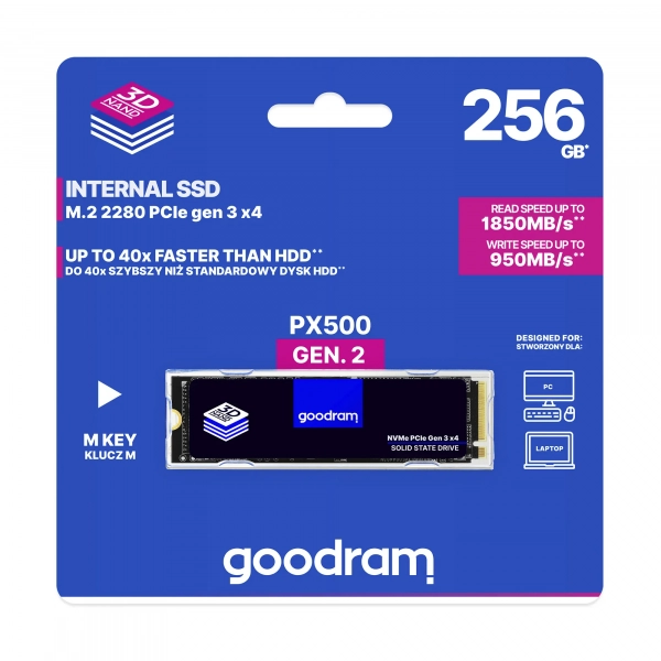 Купить SSD GOODRAM PX500 SSDPR-PX500-256-80-G2 256 ГБ - фото 5