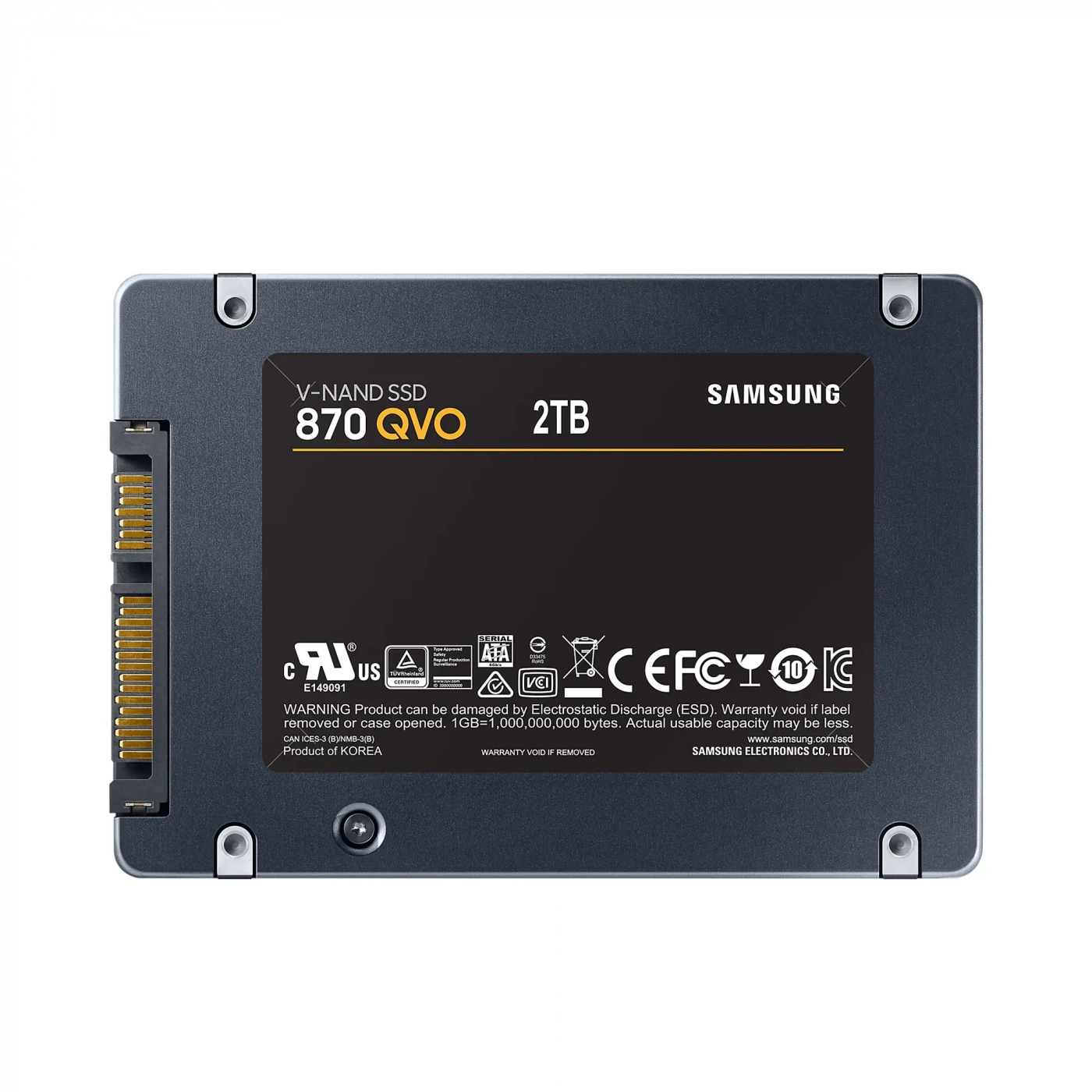 Купить SSD Samsung 870 QVO MZ-77Q2T0BW 2 ТБ - фото 2