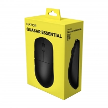 Купить Мышь HATOR Quasar Essential USB Black - фото 7
