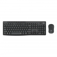 Купить Комплект клавиатура и мышь Logitech MK295 Silent UA Graphite - фото 1
