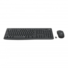 Купити Комплект клавіатура та миша Logitech MK295 Silent UA Graphite - фото 5