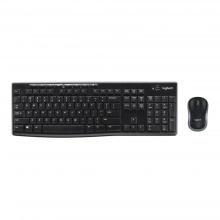 Купить Комплект клавиатура и мышь Logitech MK270 Wireless UA Black - фото 1