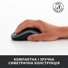 Купити Комплект клавіатура та миша Logitech MK270 Wireless UA Black - фото 8