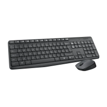 Купить Комплект клавиатура и мышь Logitech MK235 Wireless UA - фото 1