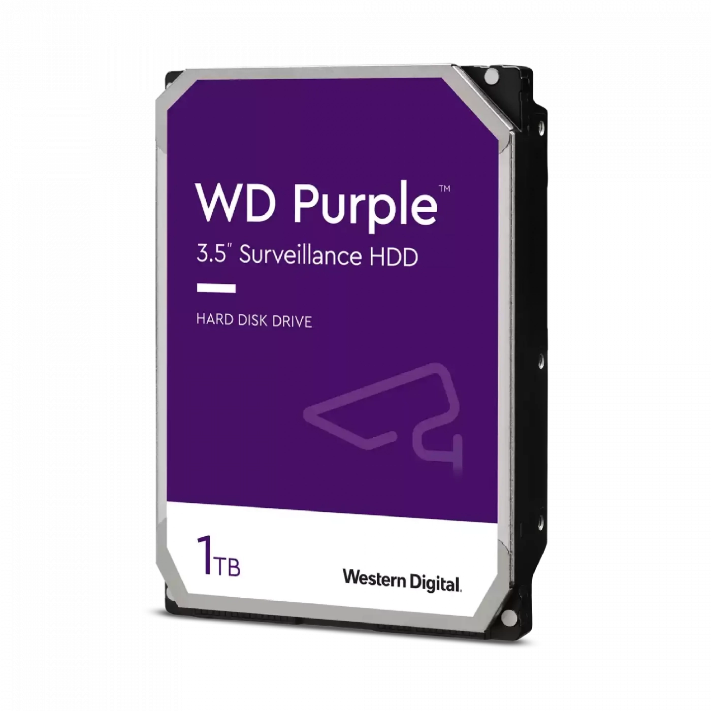 Купить Жесткий диск Western Digital Purple Surveillance 1TB 5400rpm 64MB 3.5' SATA III (WD10PURZ) - фото 1