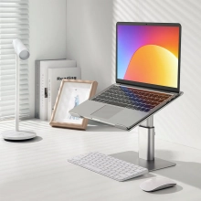 Купити Підставка для ноутбука Baseus Metal Adjustable Laptop Stand Silver - фото 10