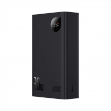 Купити Павербанк УМБ Baseus Adaman2 Digital Display Fast Charge Power Bank 20000mAh 30W (VOOC Edition) Black With Simple Series Charging Cable USB to Type-C 3A 0.3m Black - фото 4