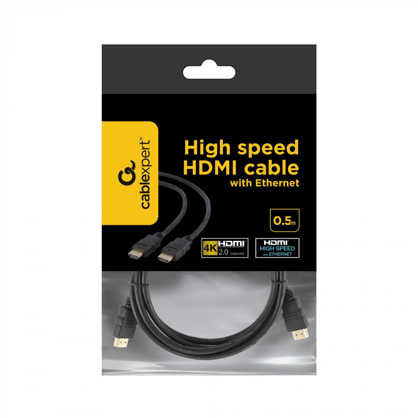 Купить Кабель Cablexpert CC-HDMI4-0.5M, HDMI-man to HDMI Male 0.5 м - фото 4