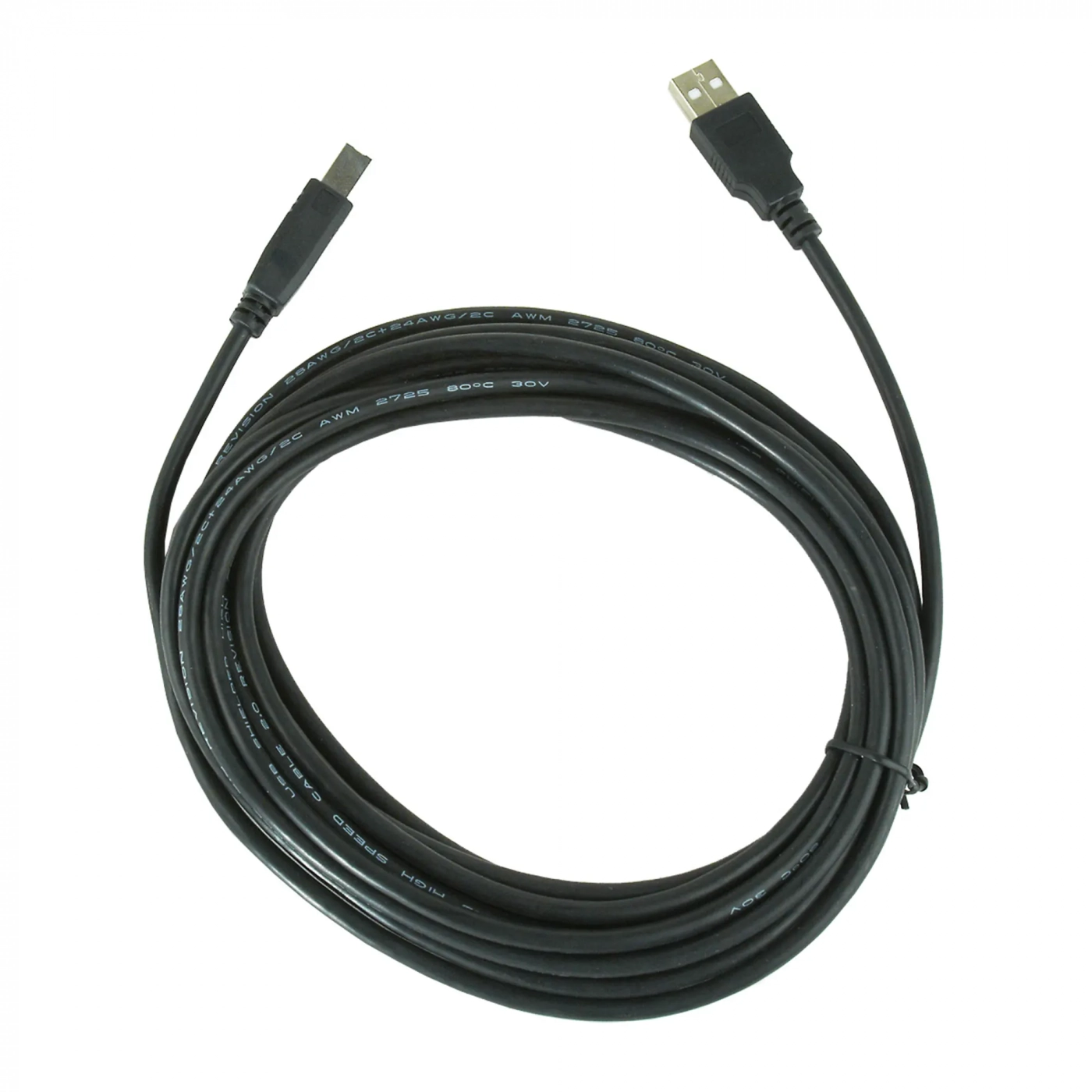 Купить Кабель для принтера Cablexpert CCP-USB2-AMBM-15, премиум USB 2.0 A-папа/B-папа, 4.5м. - фото 3