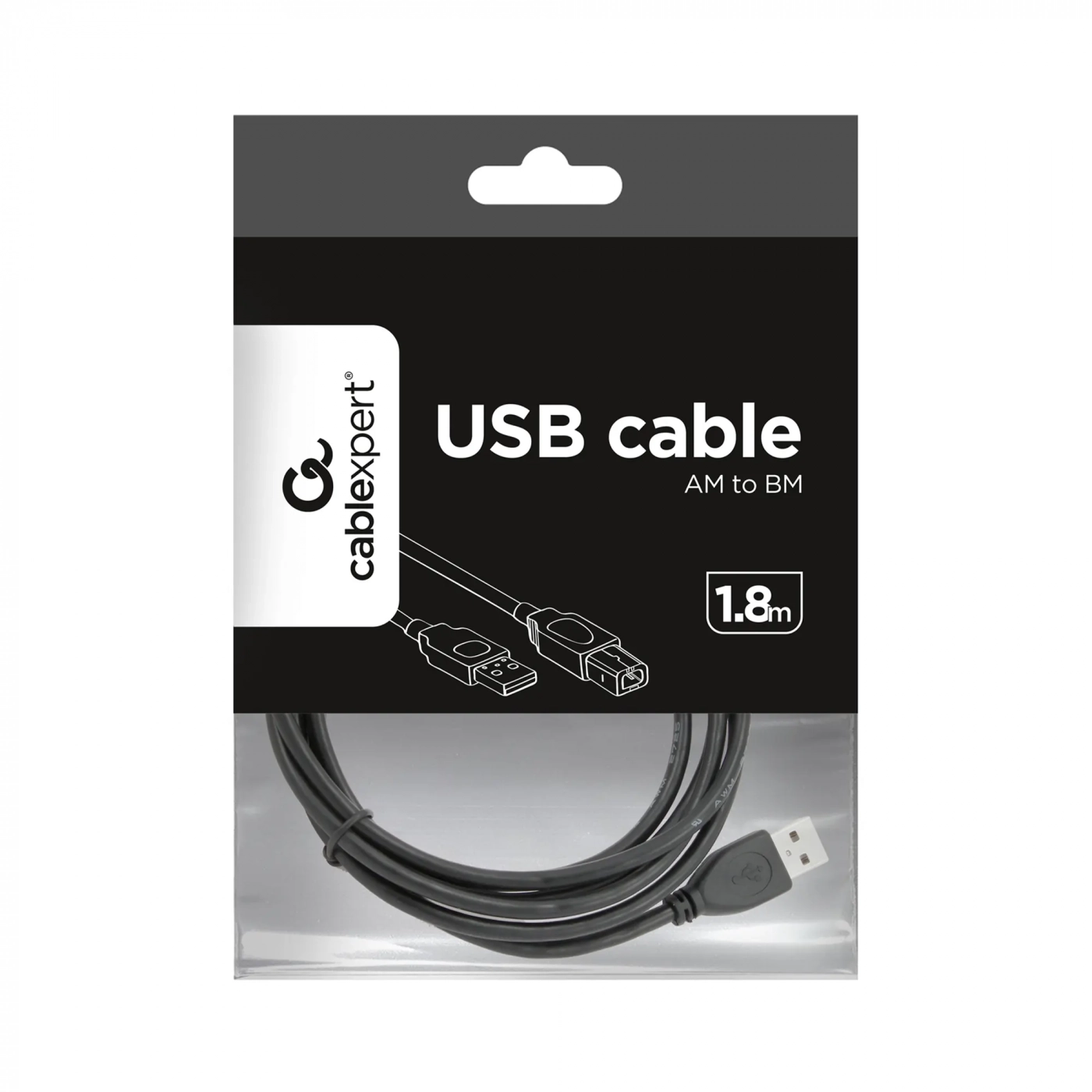 Купити Кабель для принтера Cablexpert CCP-USB2-AMBM-6, USB2.0, 1.8 м. - фото 4