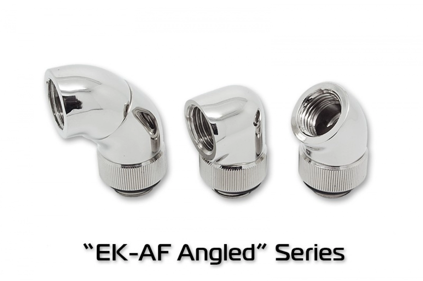 Купить Фитинг EKWB EK-AF Angled 2×45° G1/4 Nickel - фото 2