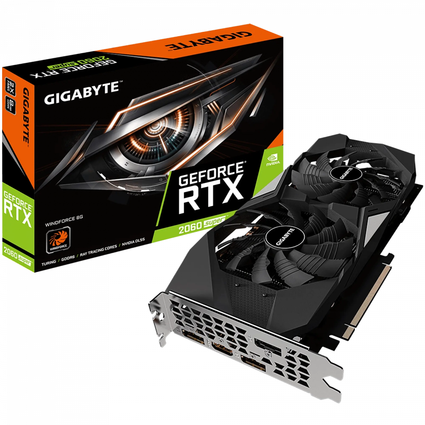 Купить Видеокарта GIGABYTE GeForce RTX 2060 SUPER WINDFORCE 2X 8G - фото 8