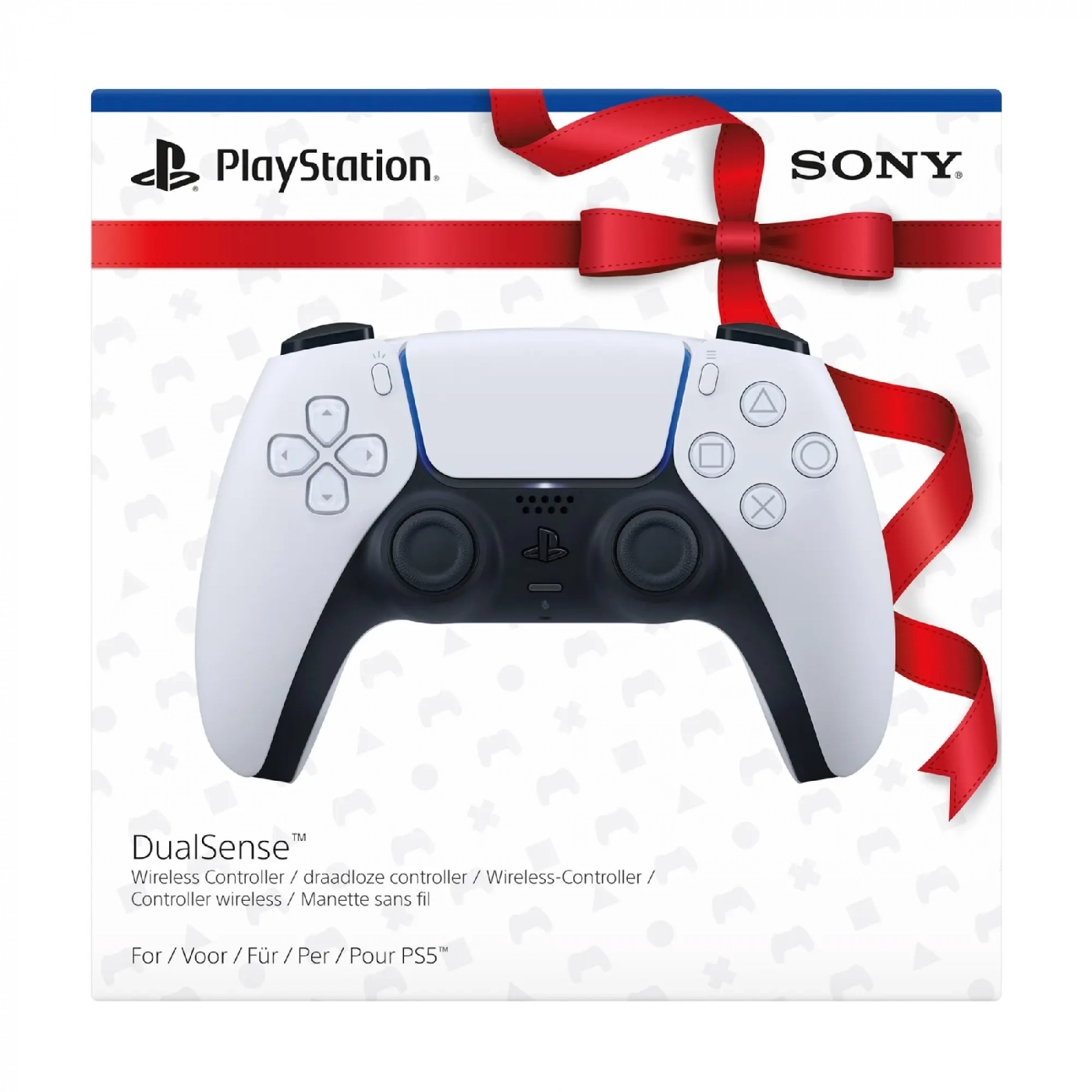 Купить Геймпад Sony PlayStation 5 DualSense White подарочное издание - фото 1