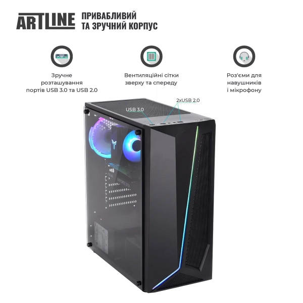 Купити Комп'ютер ARTLINE Gaming X39v68Win - фото 2