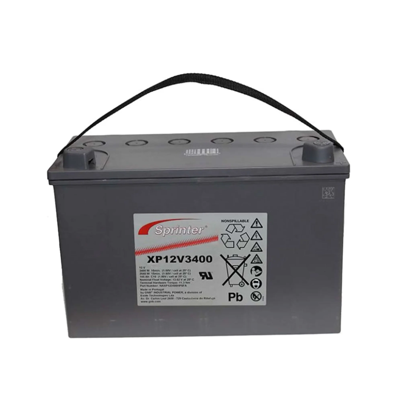 Купити Акумулятор EXIDE Sprinter AGM 105Ah 12V (XP12V3400) - фото 1