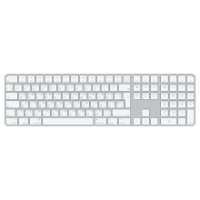Купить Клавиатура Apple Magic Keyboard с Touch ID и цифровой панелью White - фото 1