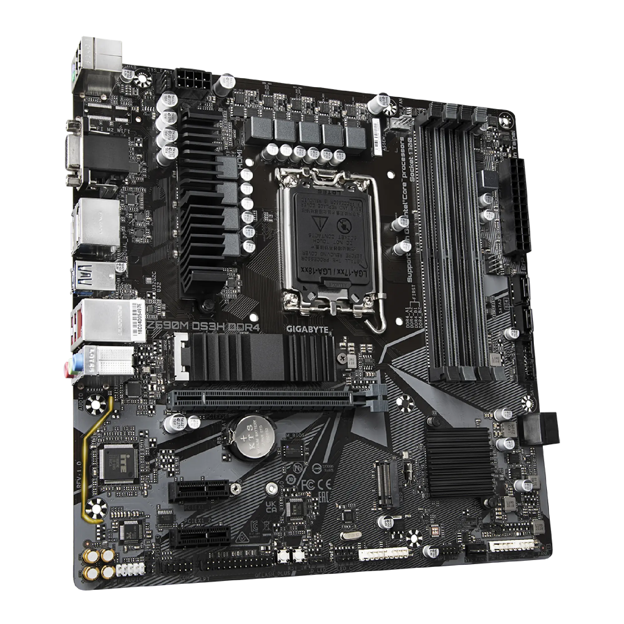 Купить Материнская плата GIGABYTE Z690M DS3H DDR4 - фото 1