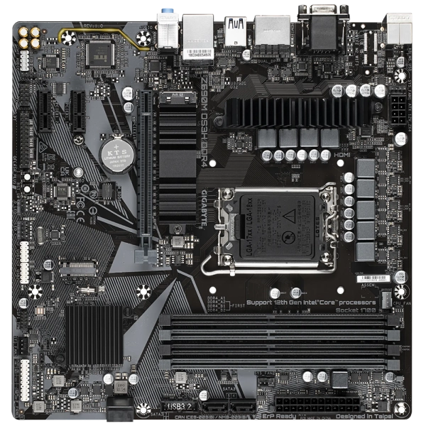 Купить Материнская плата GIGABYTE Z690M DS3H DDR4 - фото 2