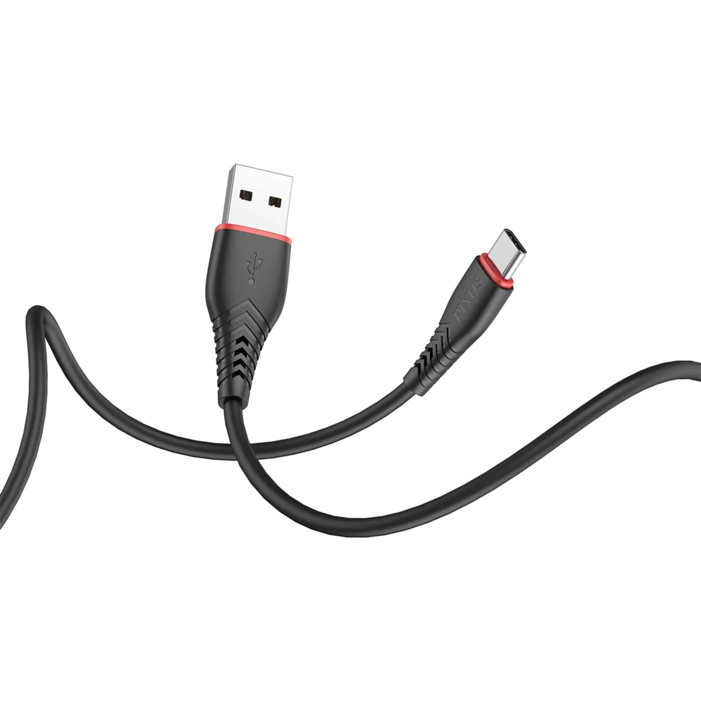Купити Дата кабель USB 2.0 AM to Type-C Start Pixus (4897058531367) - фото 2
