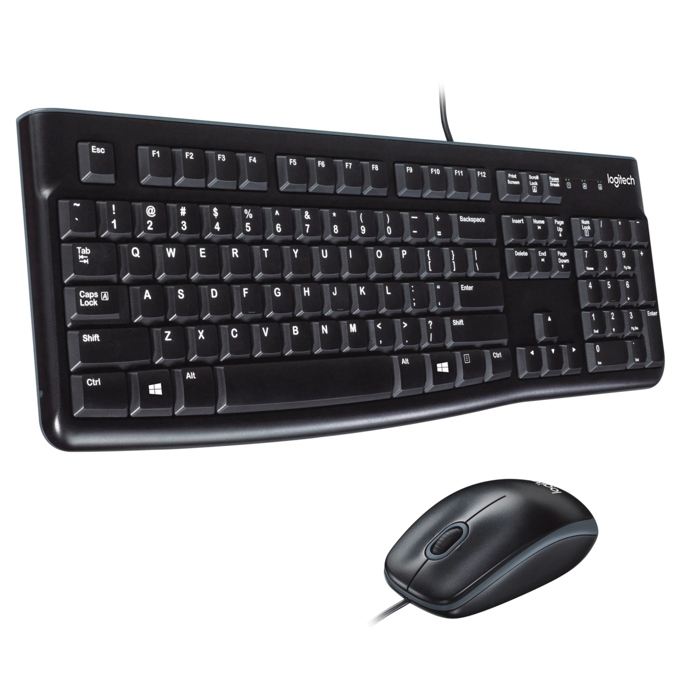 Купить Комплект клавиатура и мышь Logitech Desktop MK120 UA - фото 1