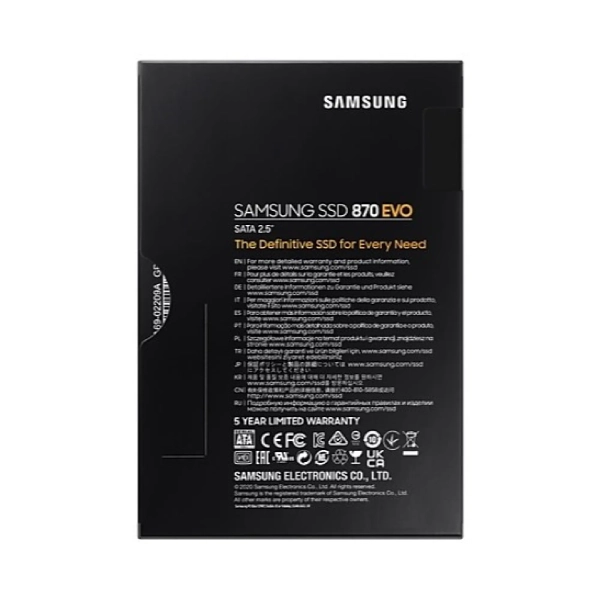 Купить SSD Samsung 870 EVO MZ-77E2T0BW 2 ТБ - фото 7