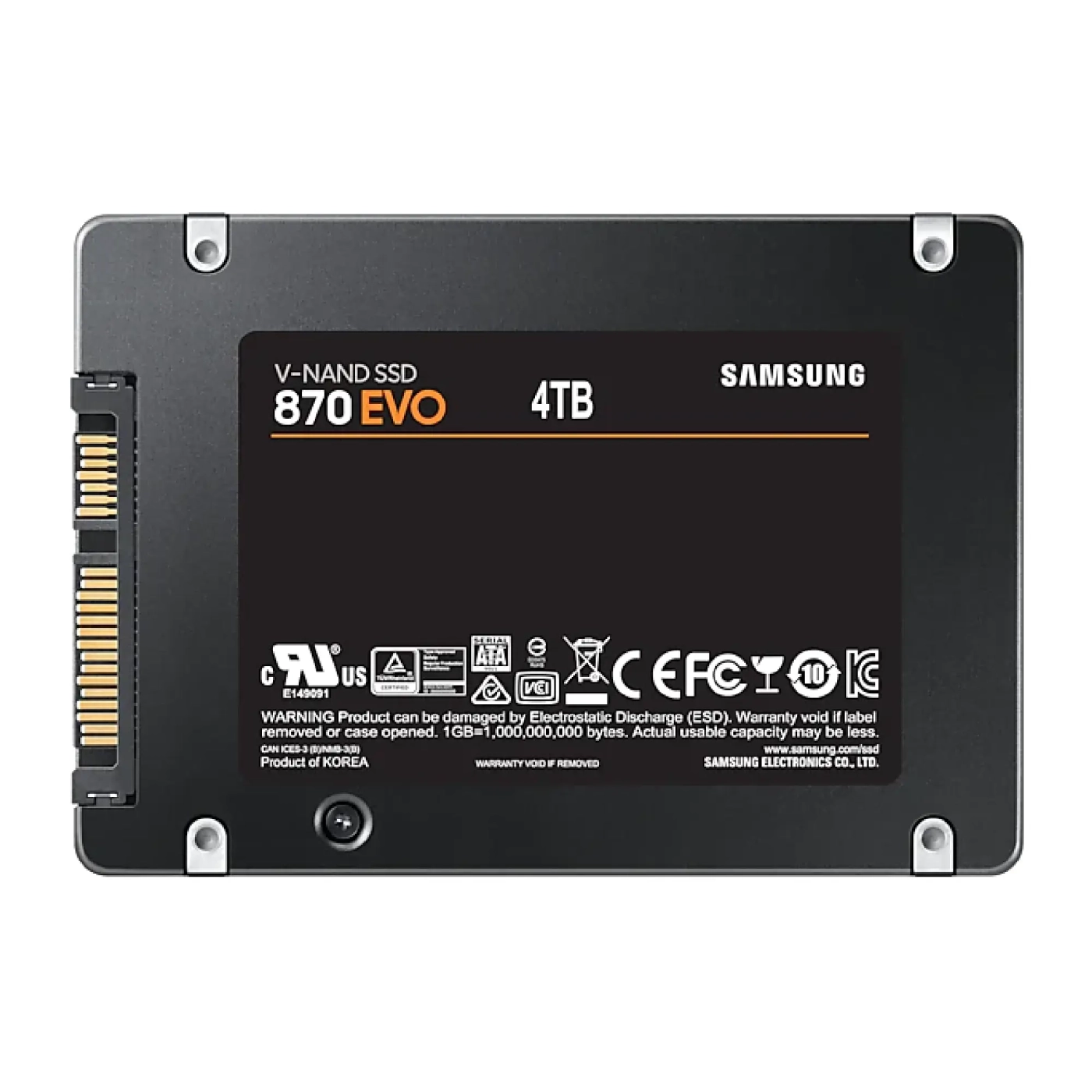 Купить SSD Samsung 870 EVO MZ-77E4T0BW 4 ТБ - фото 3
