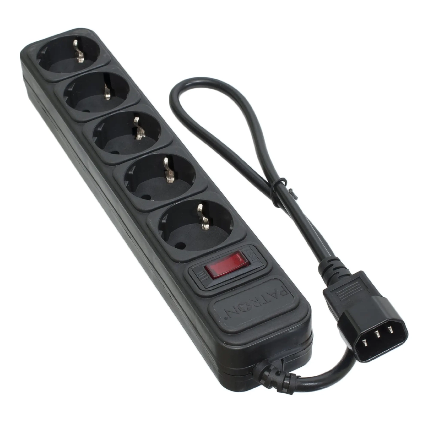 Купить Сетевой фильтр Patron SP-1052U 0.5 м, 5 розеток - фото 1