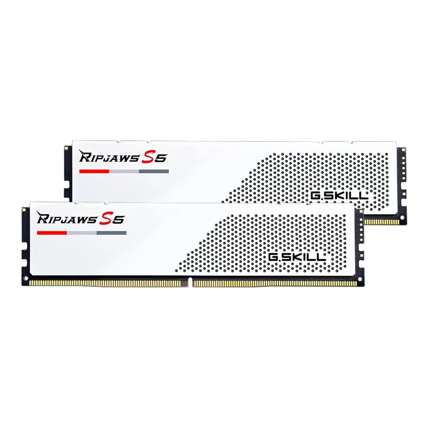Купить Модуль памяти G.Skill Ripjaws S5 White DDR5-6000 64GB (2x32GB) Intel XMP CL30-40-40-96 1.4V (F5-6000J3040G32GX2-RS5W) - фото 2