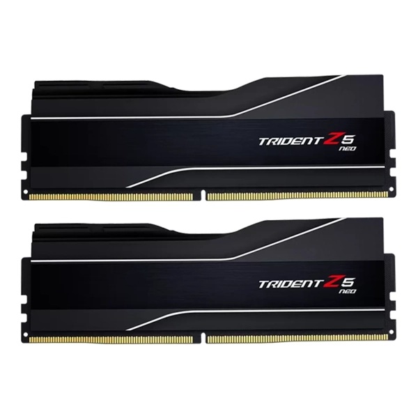 Купити Модуль пам'яті G.Skill Trident Z5 Neo Black DDR5-6000 64 GB (2x32GB) AMD EXPO 30-40-40-96 1.4V (F5-6000J3040G32GX2-TZ5N) - фото 3