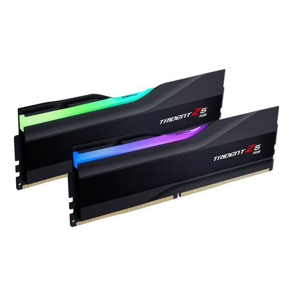 Купить Модуль памяти G.Skill Trident Z5 RGB Black DDR5-7800 32 GB (2x16GB) Intel XMP CL36-46-46-125 1.45V (F5-7800J3646H16GX2-TZ5RK) - фото 1