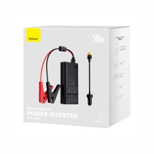 Купить Автомобильный инвертор Baseus Super Si Power Inverter 500W 220V CN/EU Black - фото 6