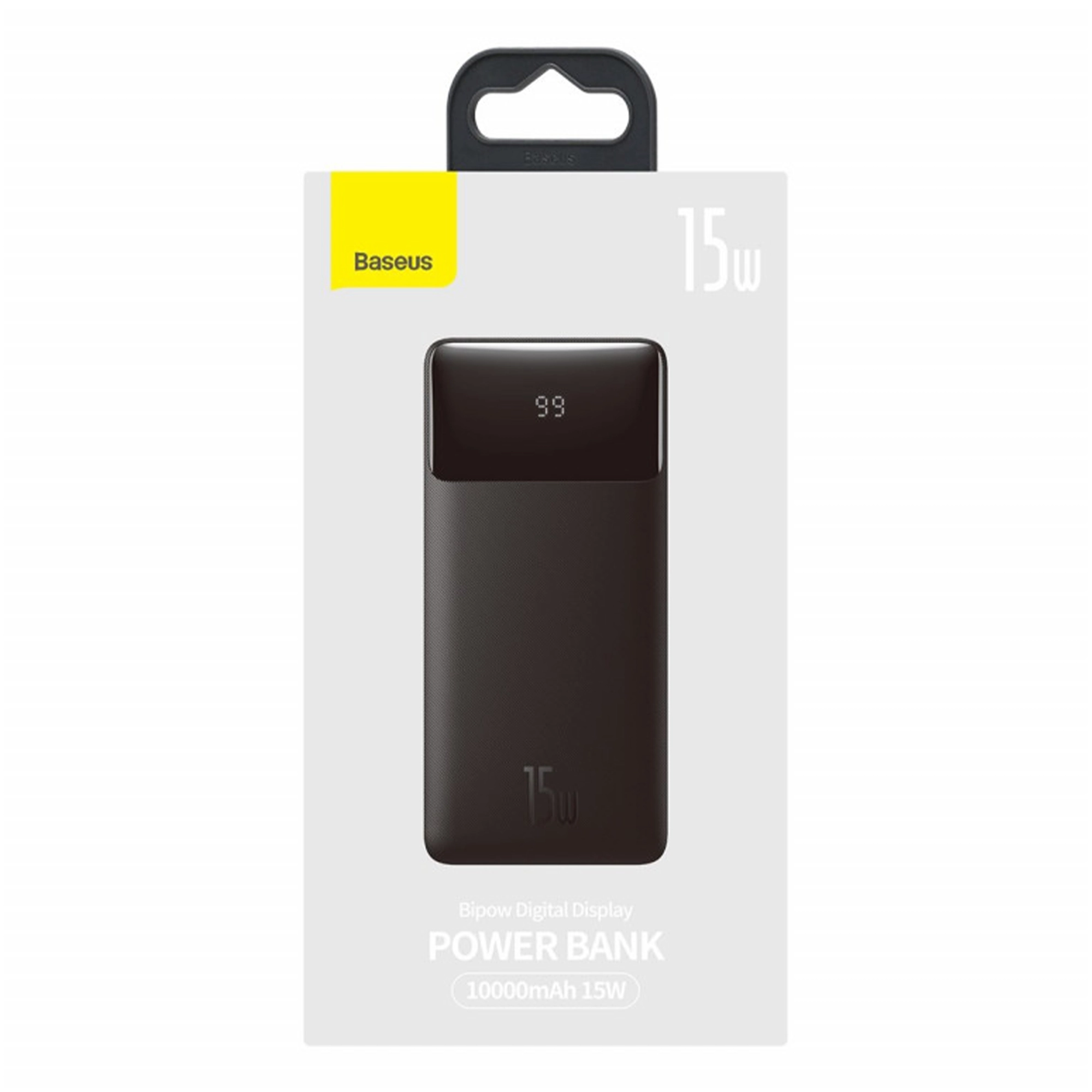 Купити Павербанк УМБ Baseus Bipow Digital Display Power bank 10000mAh 15W Black - фото 5