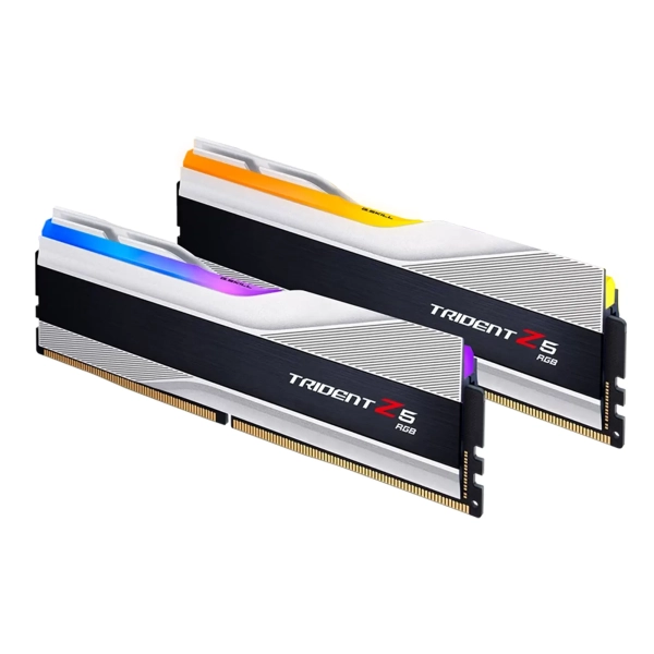 Купить Модуль памяти G.Skill Trident Z5 RGB silver DDR5-6000 32GB (2x16GB) CL30-40-40-96 1.35V - фото 2