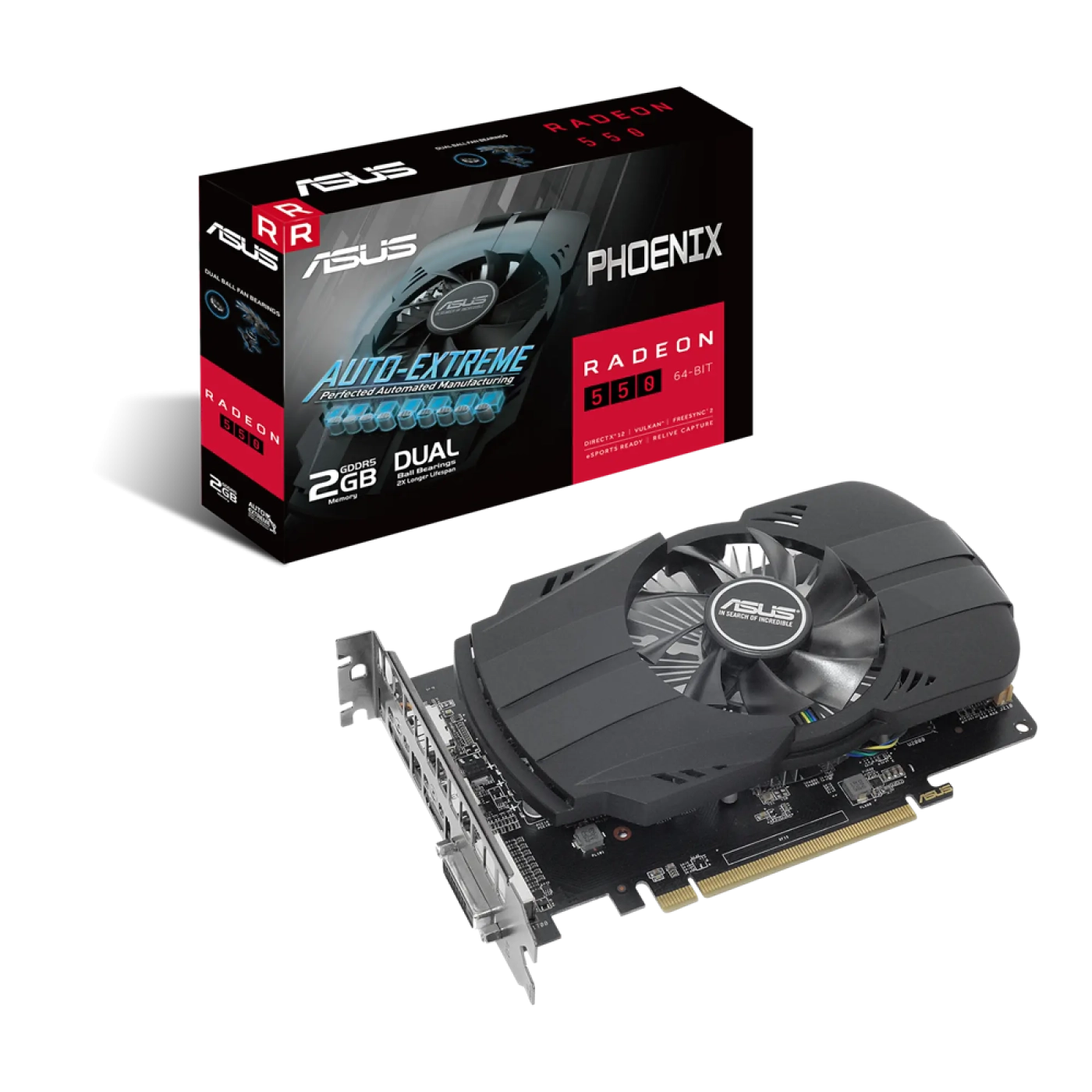 Купить Видеокарта ASUS Phoenix Radeon 550 2GB GDDR5 - фото 7