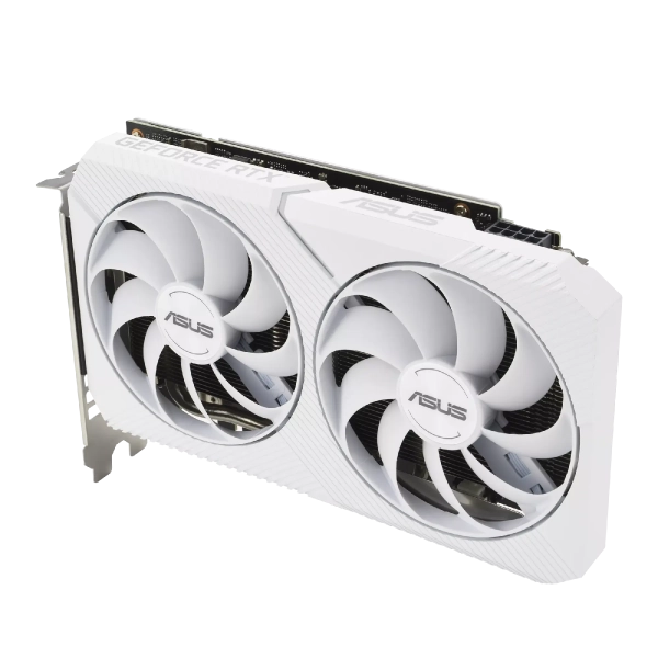 Купить Видеокарта ASUS Dual GeForce RTX 3060 White OC Edition 8GB GDDR6 - фото 4