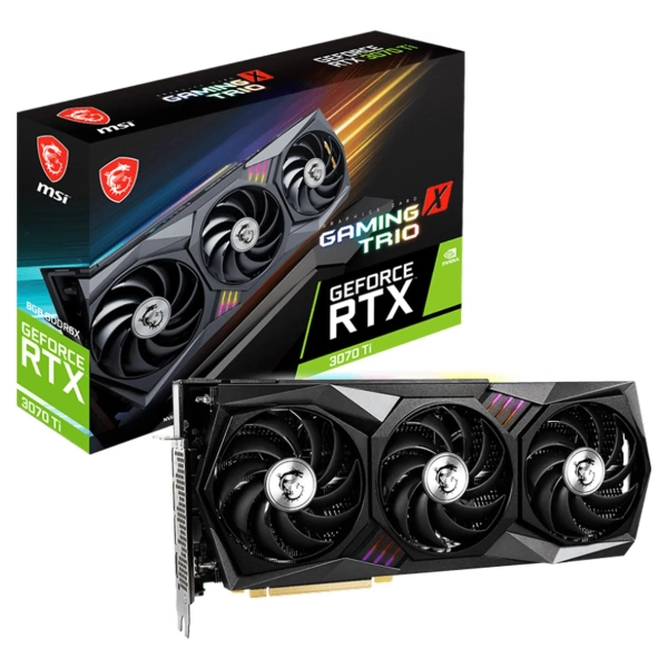 Купить Видеокарта MSI GeForce RTX 3070 Ti GAMING X TRIO 8G - фото 6